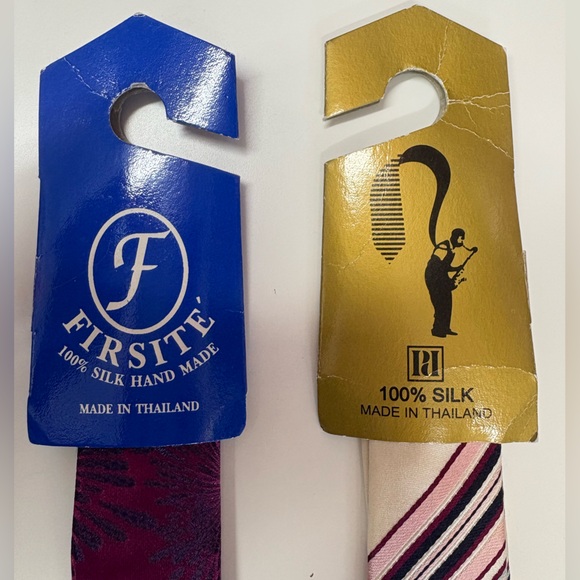 100% silk mens tie bundle - Picture 6 of 8